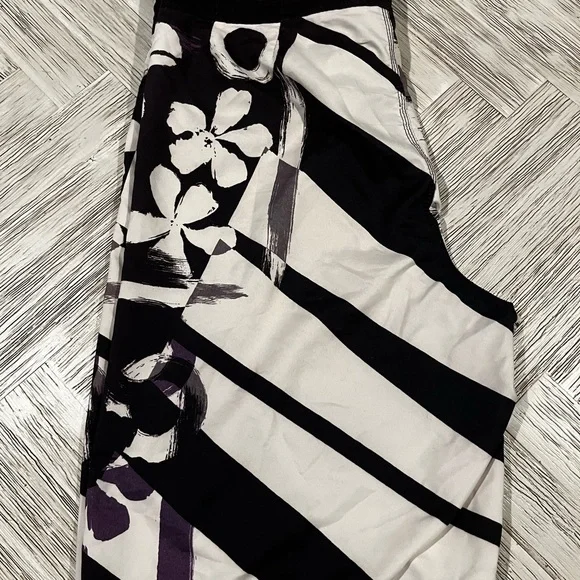 BurnsideBoard Shorts Black and Purple Graphic Swim Shorts - Picture 6 of 10